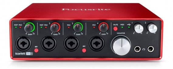 FOCUSRITE Scarlett 18i8 2nd Gen USB