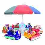 Электрическая Аттракцион карусель «Юный строитель», 3,6х3,3 м