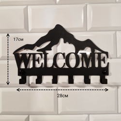 Ключница настенная Welcome для ключей, украшения интерьера и хранения аксессуаров, украшений и других мелочей