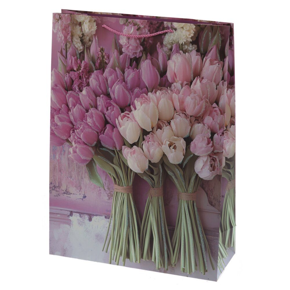 GAEM Пакет подарочный XL (бумага 210г/м2, блок 12шт), L40 W15 H55 см, 4в.