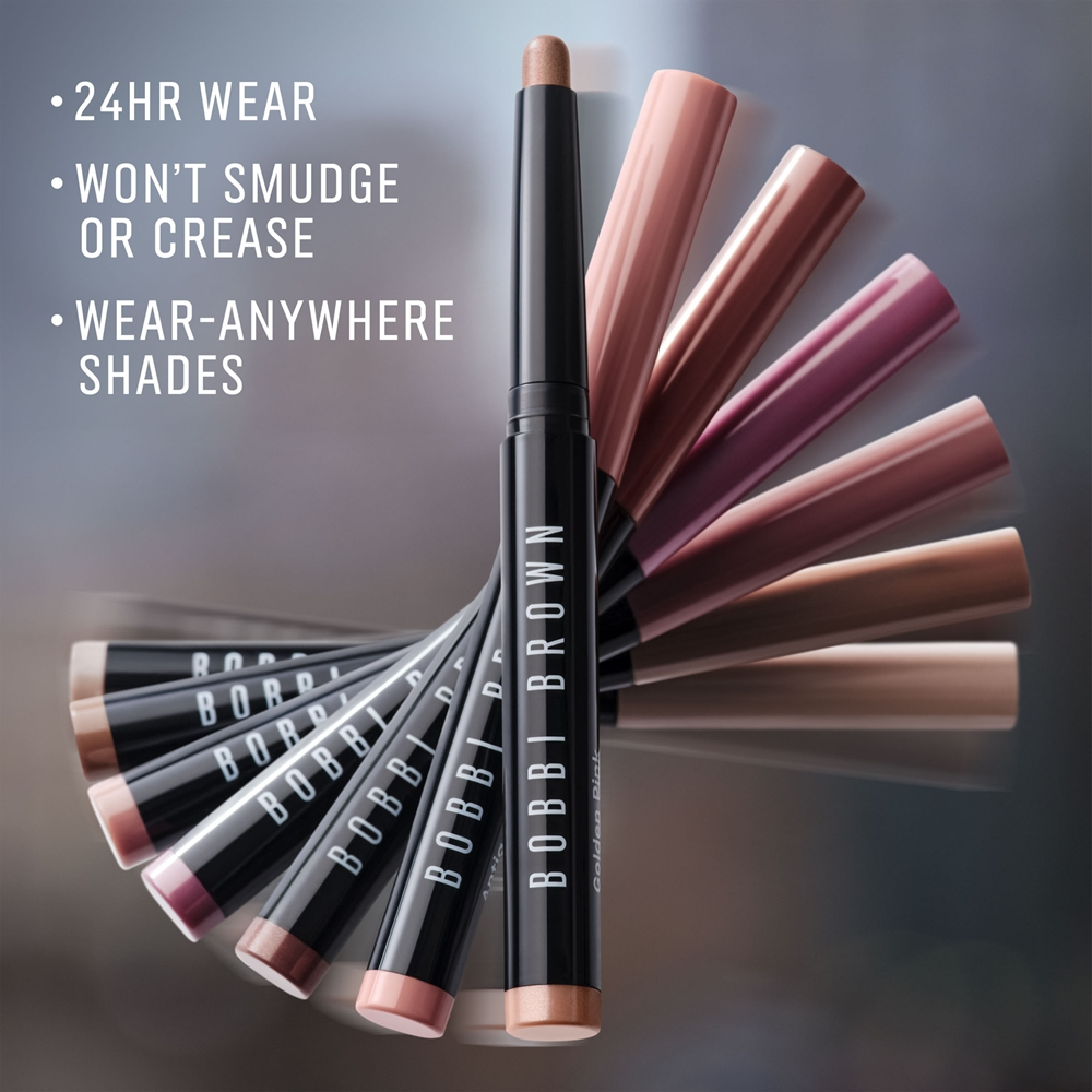 Bobbi Brown Long-Wear Cream Shadow Stick - Долговременные тени для век в карандаше оттенок - Golden Pink, 1 g