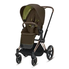 Прогулочная коляска Cybex Priam III Khaki Green Rosegold