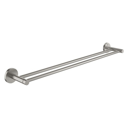 Держатель для полотенца GROHE Start, двойной, 654 мм, цвет СуперCталь (41203DC0)