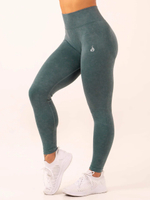Леггинсы RYDERWEAR Stonewash Scrunch Seamless Petrol