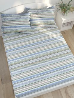 Постельное белье Сказка "Бисер/Бисер (компаньон)" 2-спальный Наволочка 50х70 см 2 шт Простынь 240х215 см Пододеяльник 175х215 см, перкаль