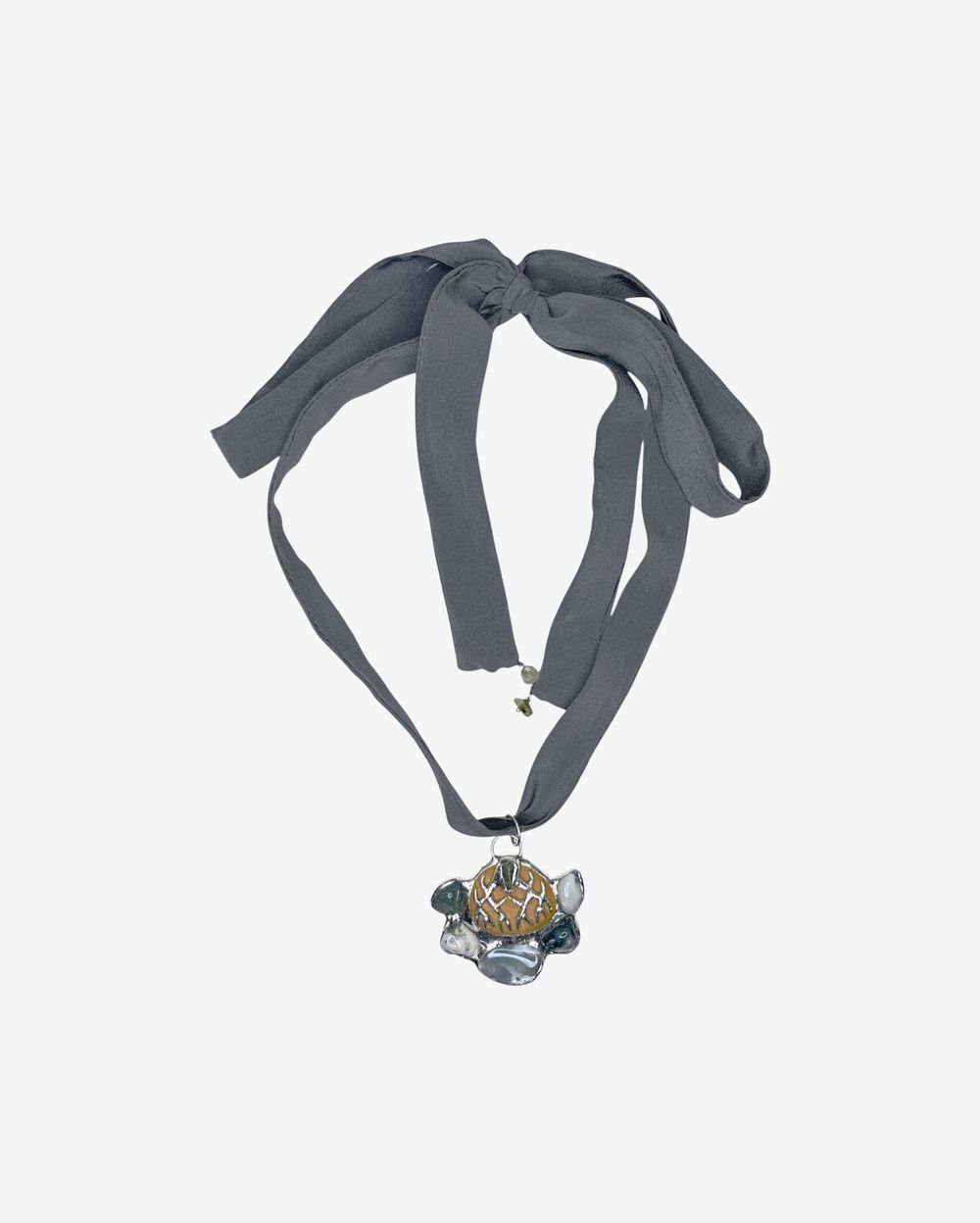 Подвеска Reglow Lab SlkD-Pnd-7Silk Dark Шелковая лента