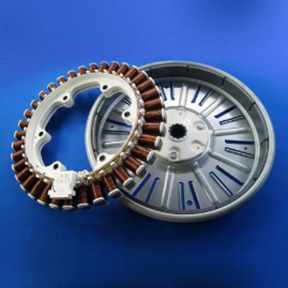 Мотор для стиральной машины LG прямой привод в сборе+ротор,статор MEV348143