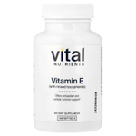 Vital Nutrients, витамин E со смешанными токоферолами, 100 мягких таблеток