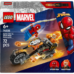Конструктор LEGO Marvel 76335 Человек-паук против Призрачного гонщика — фото 2
