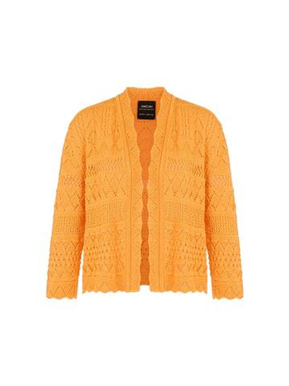 Marc Cain Кардиган укороченный фантазийной вязки