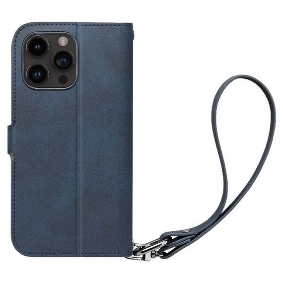 Чехол Spigen Wallet S Pro для iPhone 15 Pro Max (ACS06606) синий