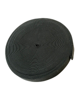 Резинка для шитья бельевая тканая (ткацкая) для одежды, Лента эластичная широкая для одежды, трусов/20 мм/25 метров/черная