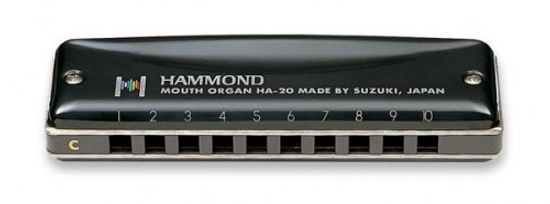 Губная гармоника диатоническая SUZUKI HA-20 F