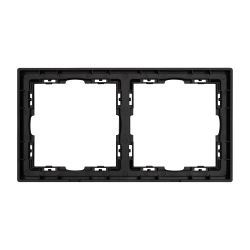 Рамка пластиковая FRM-NOBE-SFPL-2-GR (Arlight, Серый базальт) 054218