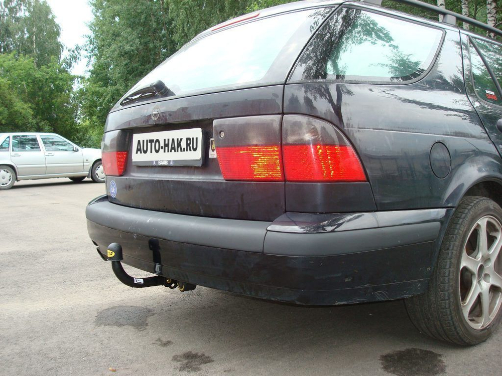 Фаркоп Auto-Hak SA 02 Saab 9-5 седан/универсал 1997-2010(паспорт и сертификат в комплекте)(без электрики)