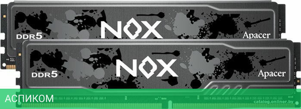 Оперативная память Apacer NOX 2x32GB DDR5 (AH5U64G52C522MBAA-2)