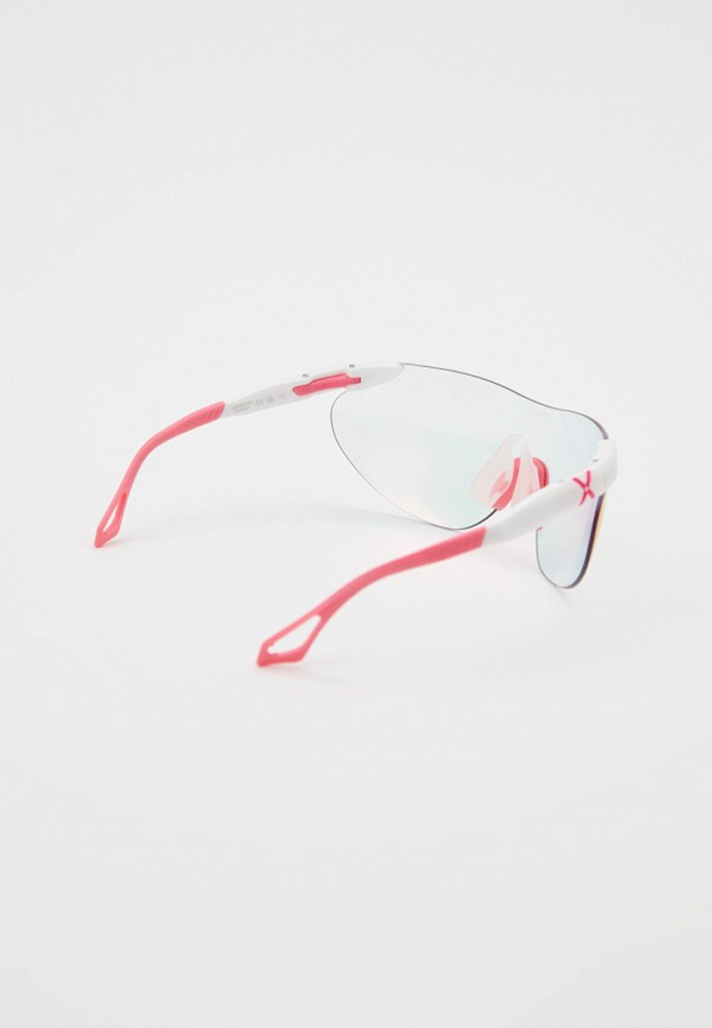 Спортивные очки с диоптриями HILX Domain Shiny White / Photochromic Red Mirror Lens