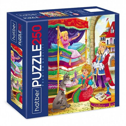 Пазлы 250 элементов 280*400мм. "Принцесса на горошине" Premium