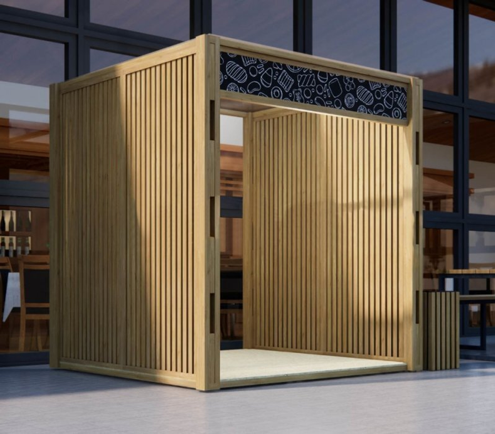 Модульный павильон для торговли Бовер 2