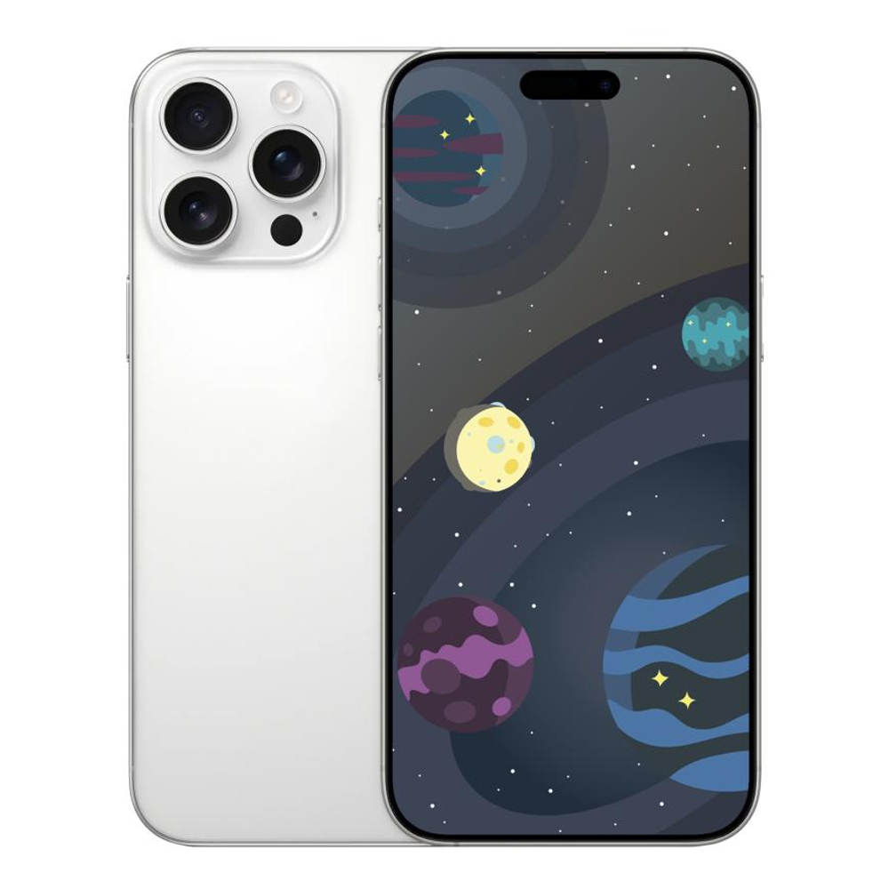 Смартфон Apple iPhone 16 Pro Max 256 ГБ («Белый титан» | White Titanium)