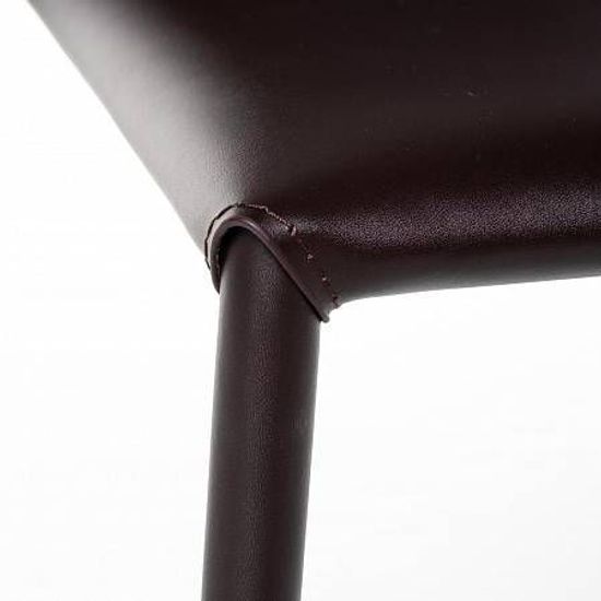 Стул Austin, кожа коричневый