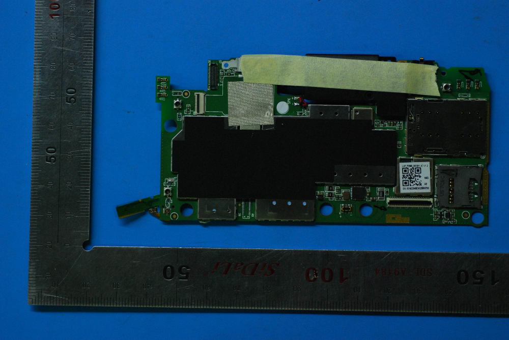 Материнская плата для планшета Lenovo A8-50 LTE 16G EMMC (5B28C02071), оригинал