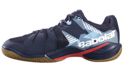 Мужские кроссовки для бадминтона/сквоша Babolat Shadow Spirit - черный/томатно-красный