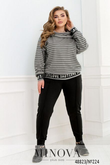 Костюм 224-серый Minova Фото 2