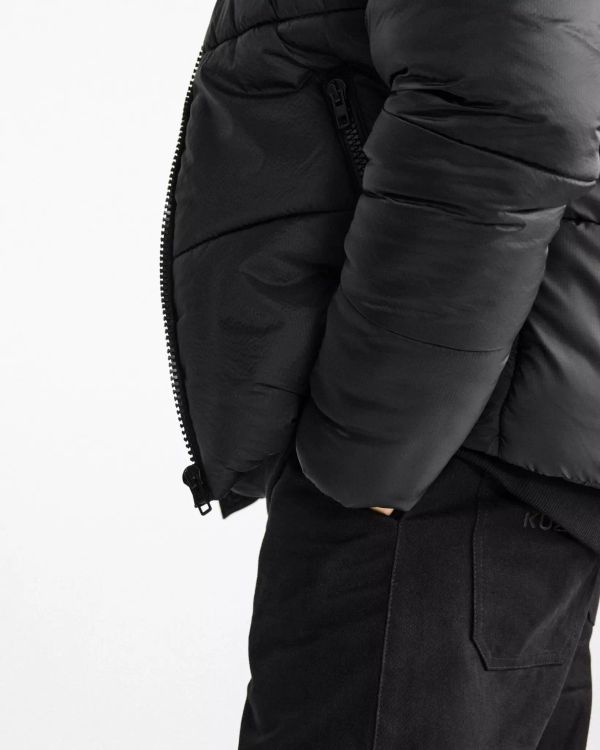 Пуховик Начало Рипстоп 300 Черный - фото 13