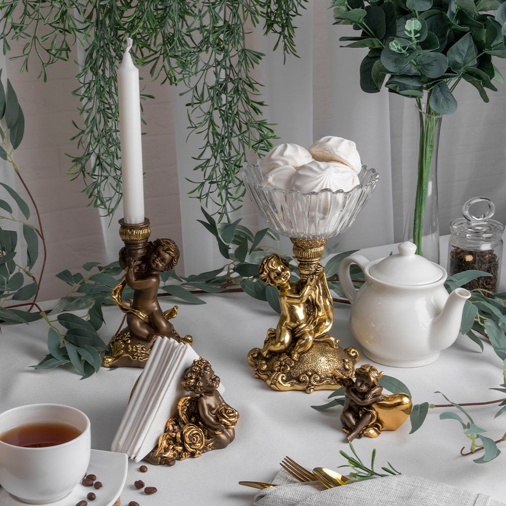 Салфетница Ангел Роуз Бронза