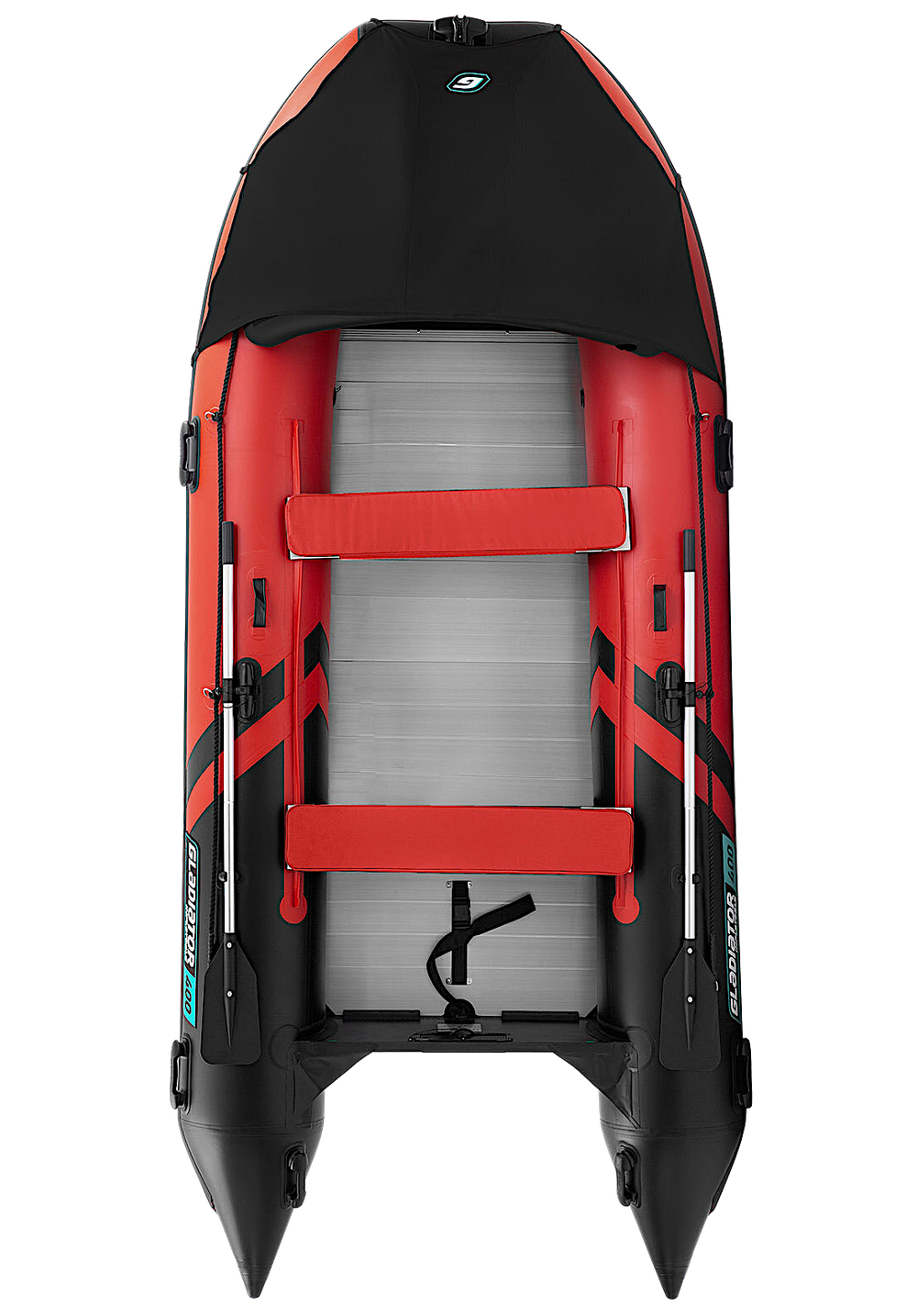 Лодка ПВХ Gladiator Active C400AL с алюминиевым полом -
