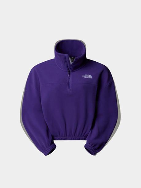 Кофта женская флисовая The North Face W 100 GLACIER HALF ZIP FLEECE PEAK PURPLE