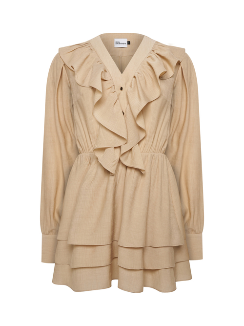 Платье цвет соленая карамель