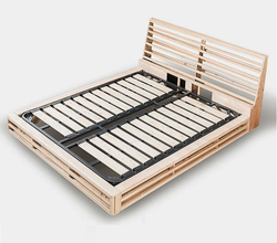 Двуспальная кровать RBD029 New Vintage Ivory leather