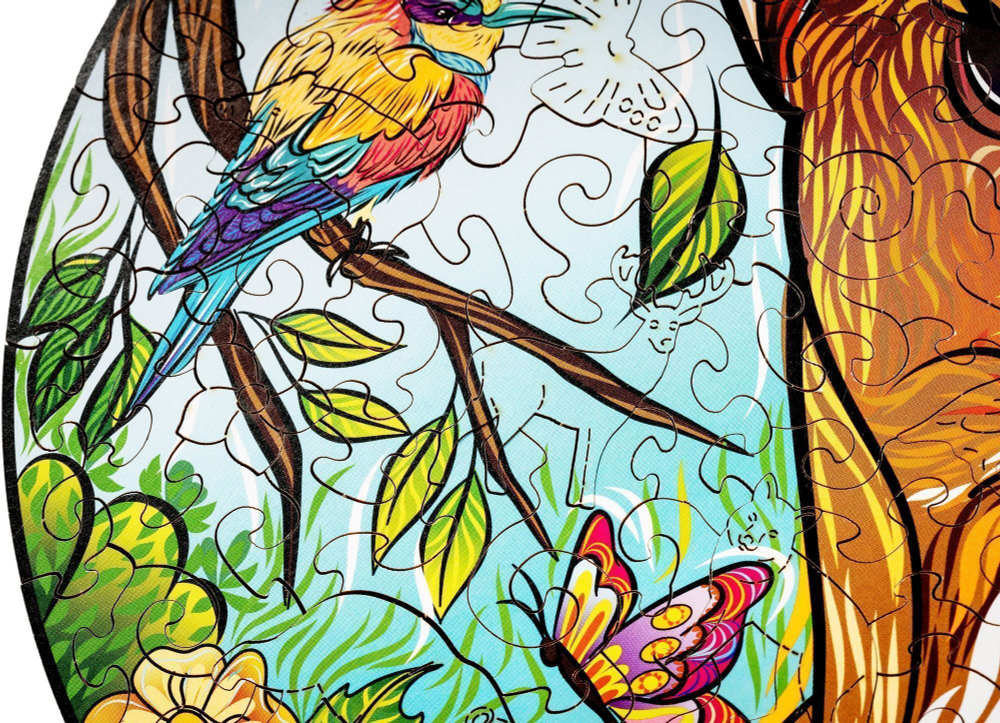 Деревянный пазл Wood Trick Очаровательный Олененок (28x23 см)