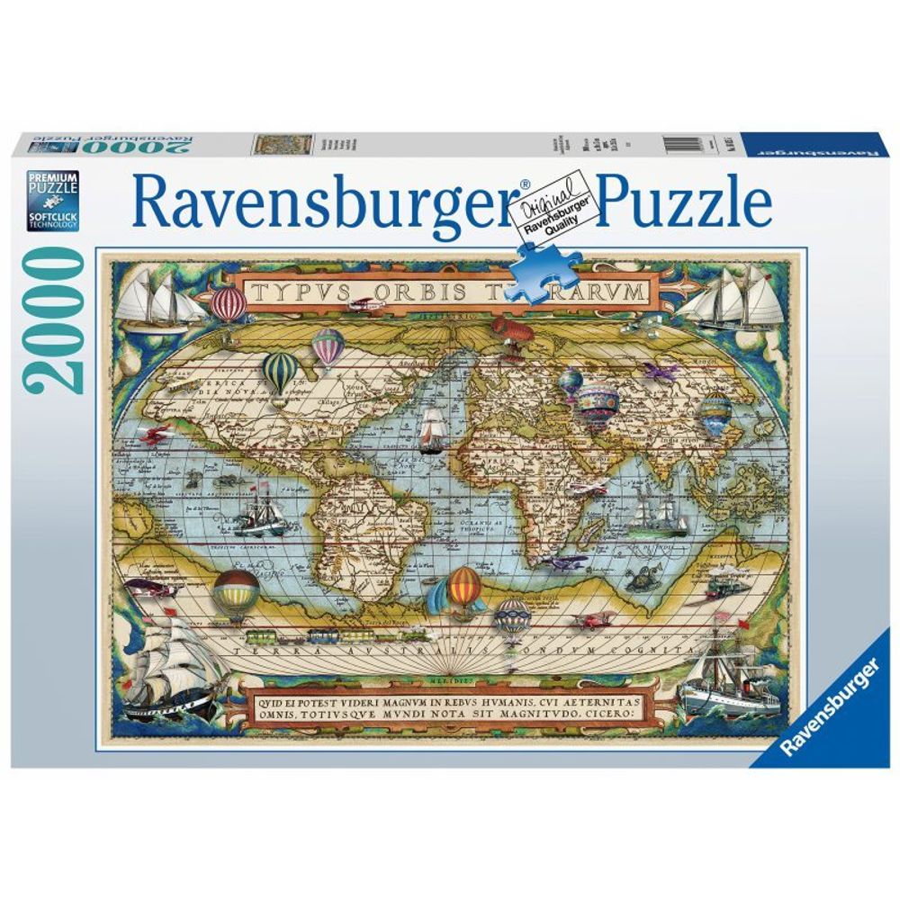 Ravensburger - Пазл вокруг света 2000 шт. 168255