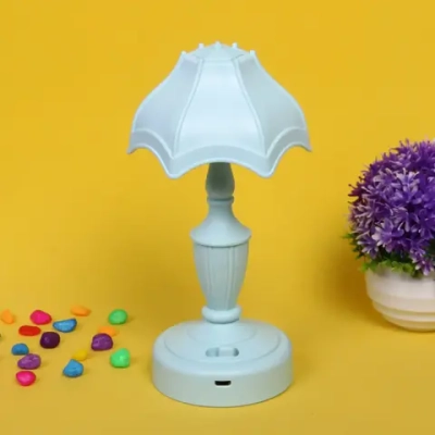 Светильник настольный «Marmalade-Афина» LED 19*9см цвет голубой USB