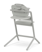 Стульчик для кормления Cybex Lemo 4 в 1 с мягкими чехлами Comfort Inlay Suede Grey/Stone Blue