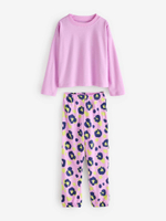 Пижама для девочки Next Q96-921, 3 шт., Розовый, Мятный, Темно-синий