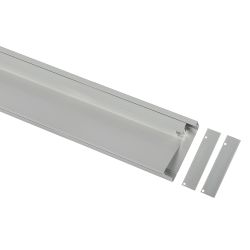 Комплект с накладным анодированным профилем ЭРА 8018 80х18мм 2м