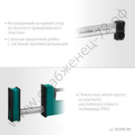 KRAFTOOL GRAND-300/450 300/450 мм, сжатие/распор, 600 кгс, глубина зажима 95 мм, Корпусная струбцина (32240-30)