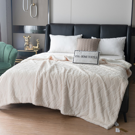 Плед Fluffy/Пушистый бамбуковая микрофибра FL010