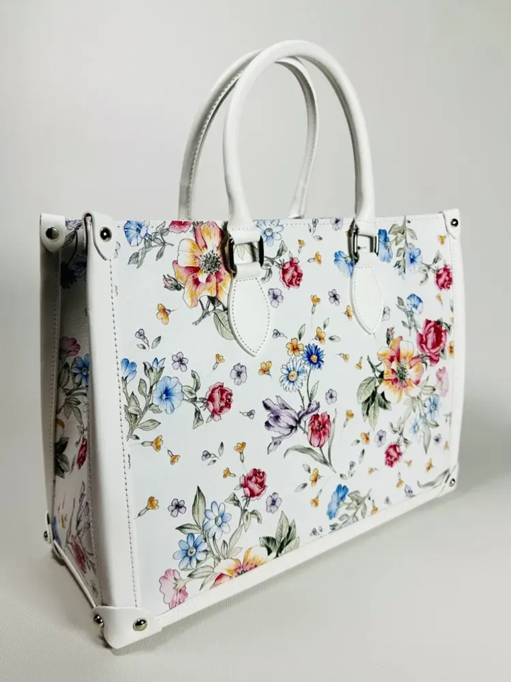 Женская сумка из натуральной кожи Fiore Estate Bianca