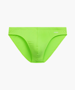 Плавки мужские спорт Atlantic, 1 шт. в уп., полиамид, неоновый лайм, KMT-340 Sexy