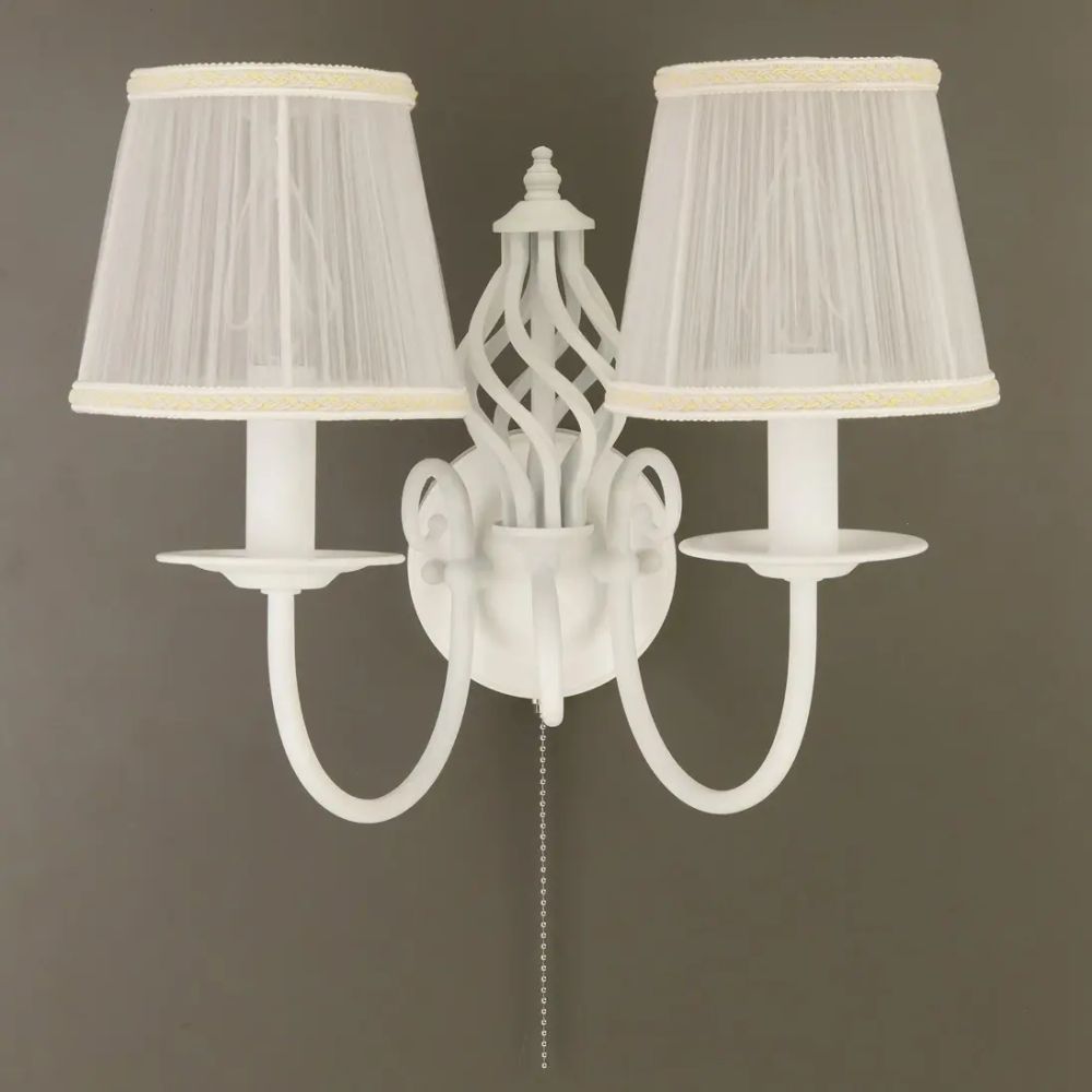 Citilux Ровена CL427320 Бра с абажурами с выключателем Белое