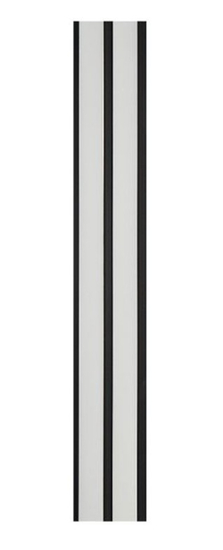 Реечная панель ПВХ Белая Шагрень 125х3000 мм