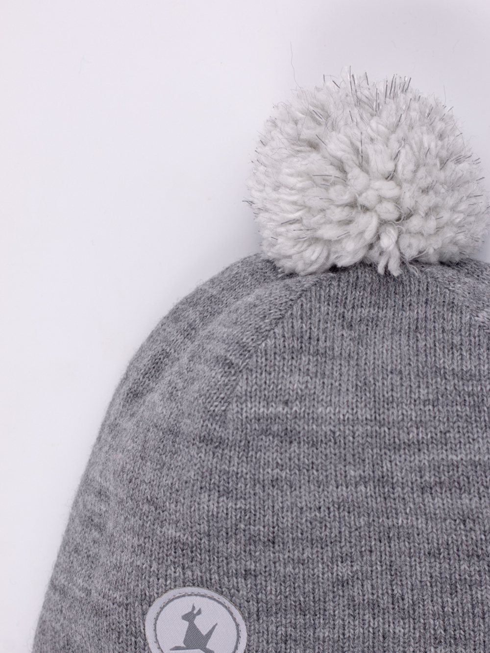 Шапка весенняя/осенняя вязаная КОДИ (Пепельный)