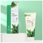 Ekel Пенка для умывания с экстрактом зеленого чая - Green tea foam cleanser, 180мл