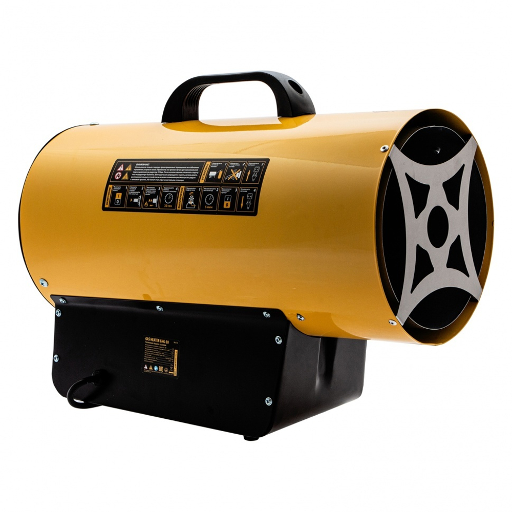 Газовая тепловая пушка GHG-30, 30 кВт, 900 м3/ч, пропан-бутан Denzel