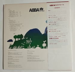 Винтажная виниловая пластинка ABBA АББА The Album (Japan 1978) (Red Obi) NM